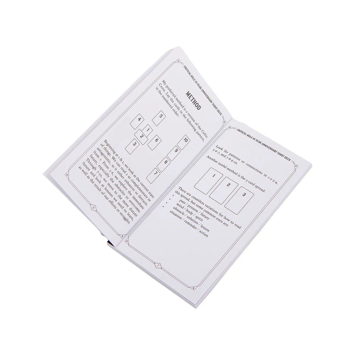 Critical Role 10 - Year Anniversary Tarot Deck - The Fourth Place