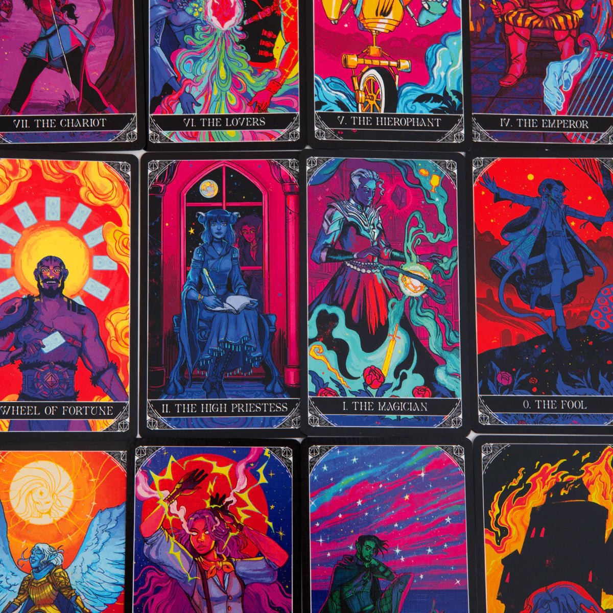 Critical Role 10 - Year Anniversary Tarot Deck - The Fourth Place