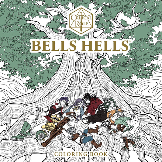 Critical Role: Bells Hells Coloring Book - The Fourth Place