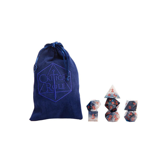 CRITICAL ROLE CHAMPION DICE SET: PERCIVAL FREDRICKSTEIN VON MUSEL KLOSSOWSKI DE ROLO III - The Fourth Place