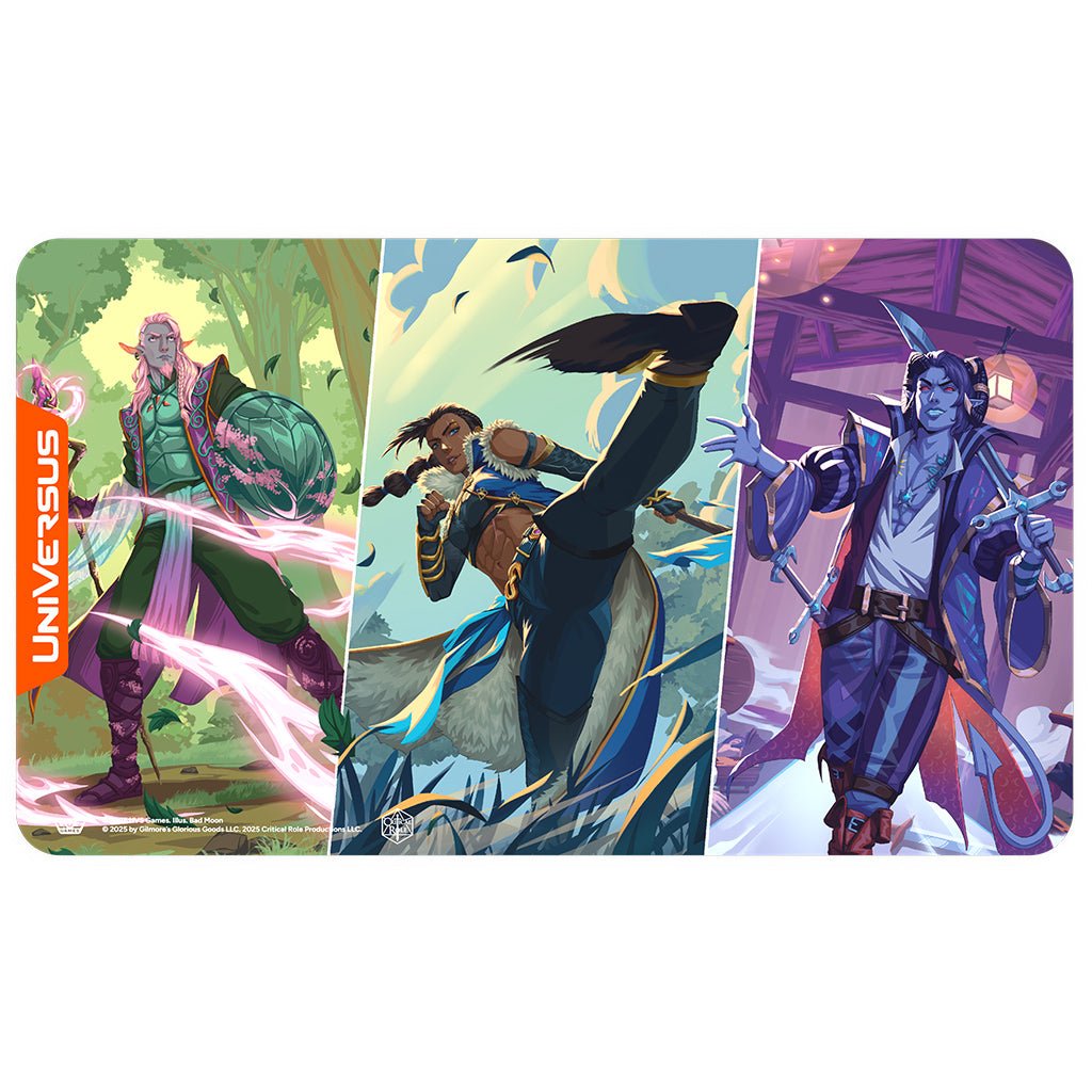 Critical Role: Heroes Of Exandria Playmat - Caduceus, Beauregard, Mollymauk - The Fourth Place