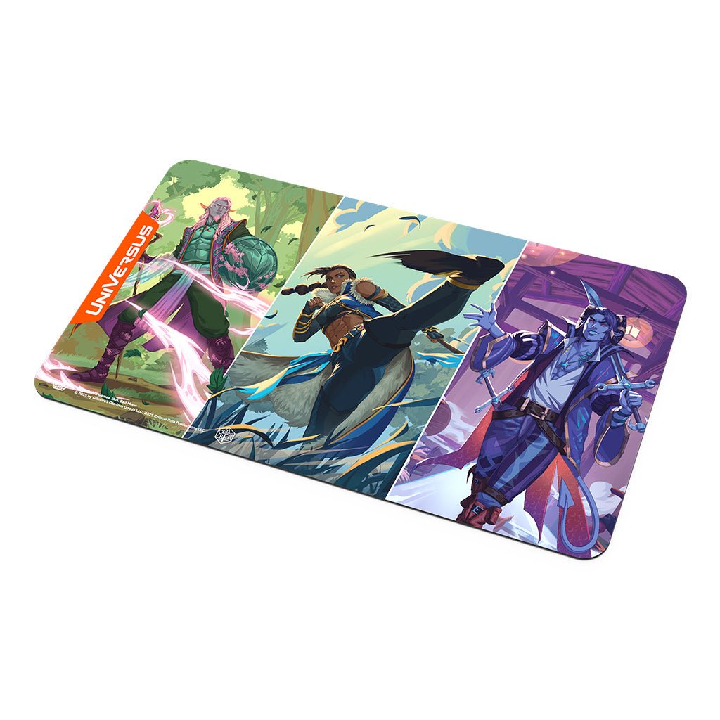 Critical Role: Heroes Of Exandria Playmat - Caduceus, Beauregard, Mollymauk - The Fourth Place