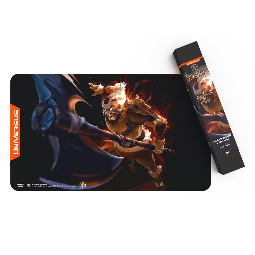 Critical Role: Heroes Of Exandria Playmat - Grog Strongjaw - The Fourth Place