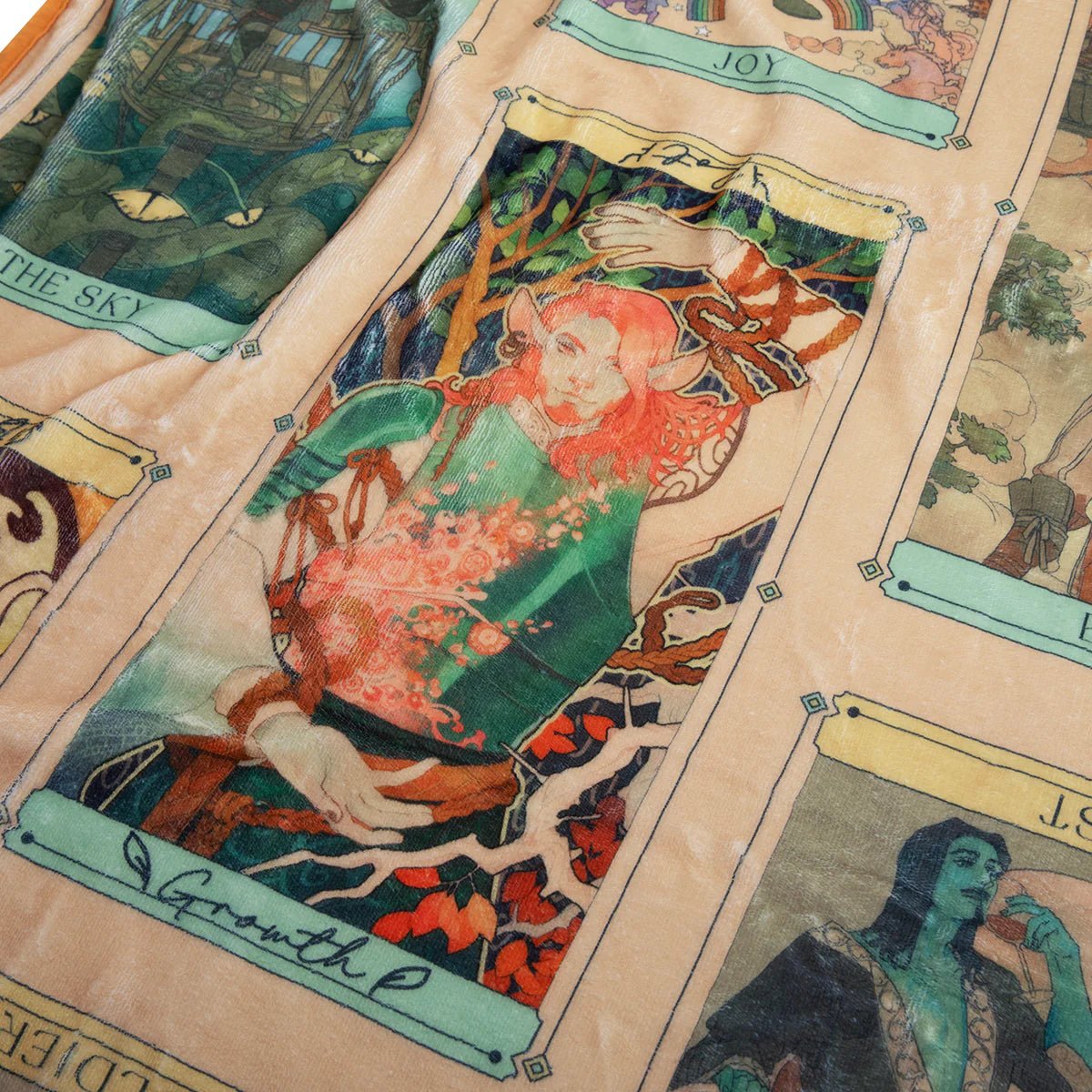 Critical Role Oracle Of The Moon Tarot Blanket - The Fourth Place