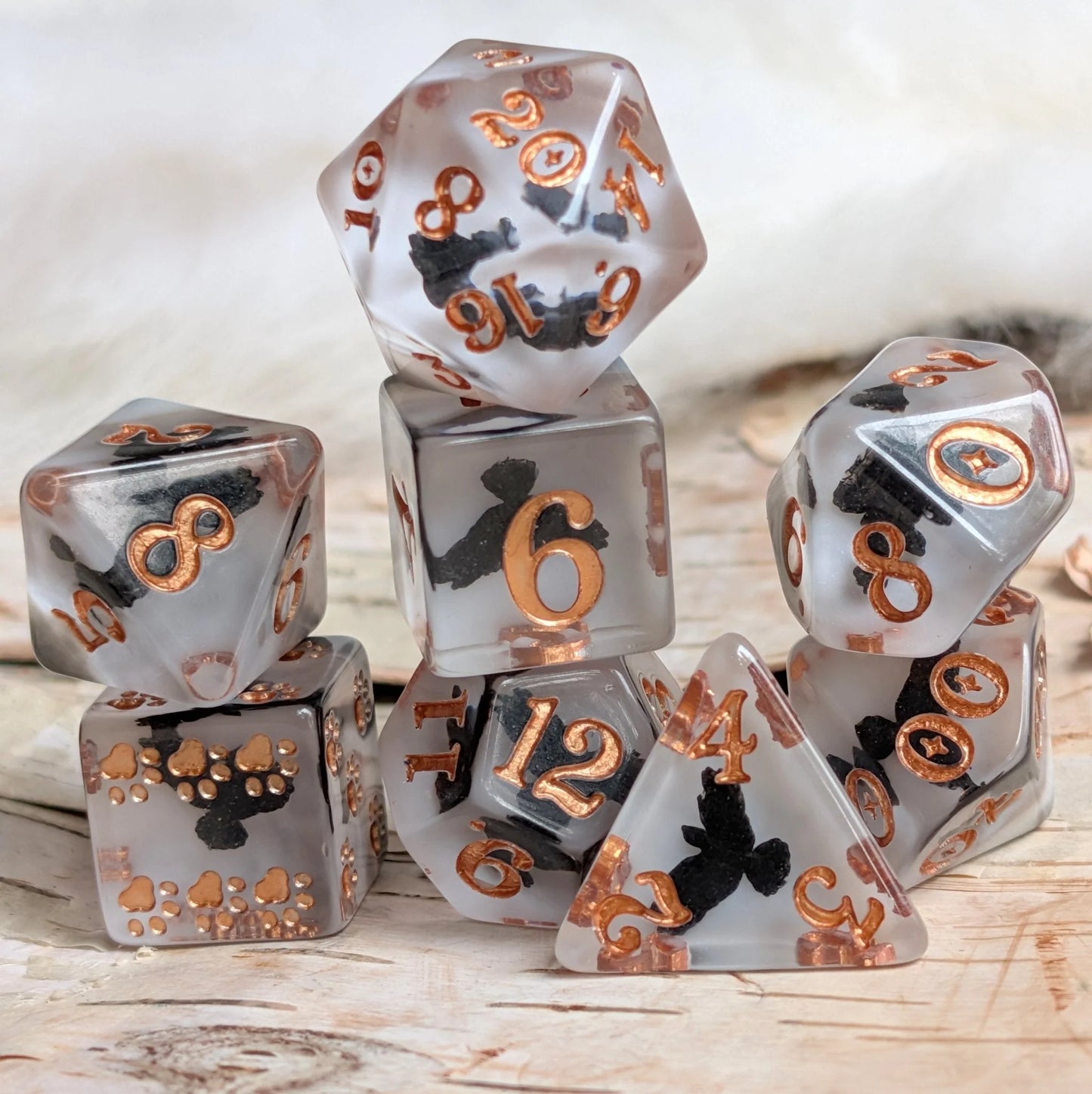 Crow - 8-Dice Set