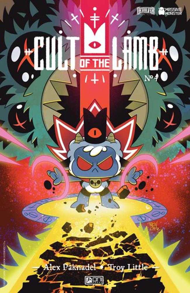 Cult Of The Lamb #4 (Of 4) Cover B Troy Little Variant - The Fourth Place