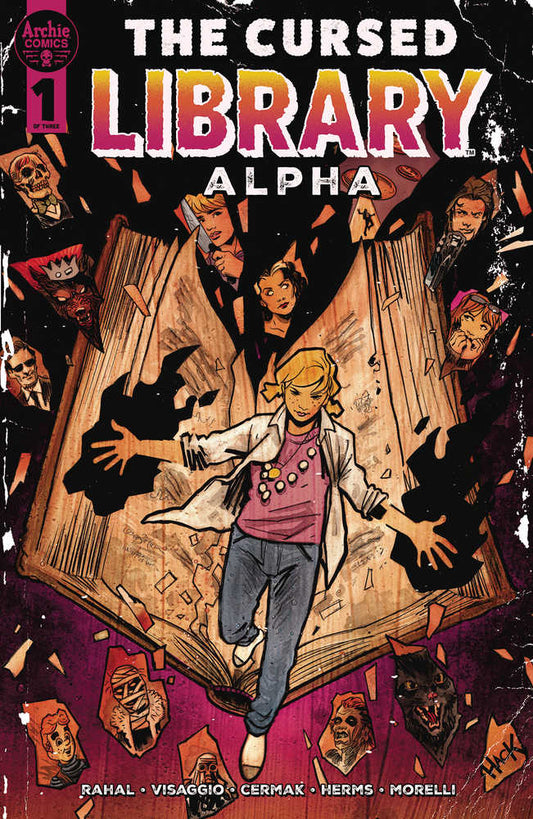 Cursed Library Alpha Cover B Robert Hack - The Fourth Place