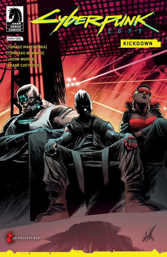 Cyberpunk 2077 Kickdown #4 Cover A Elphick - The Fourth Place