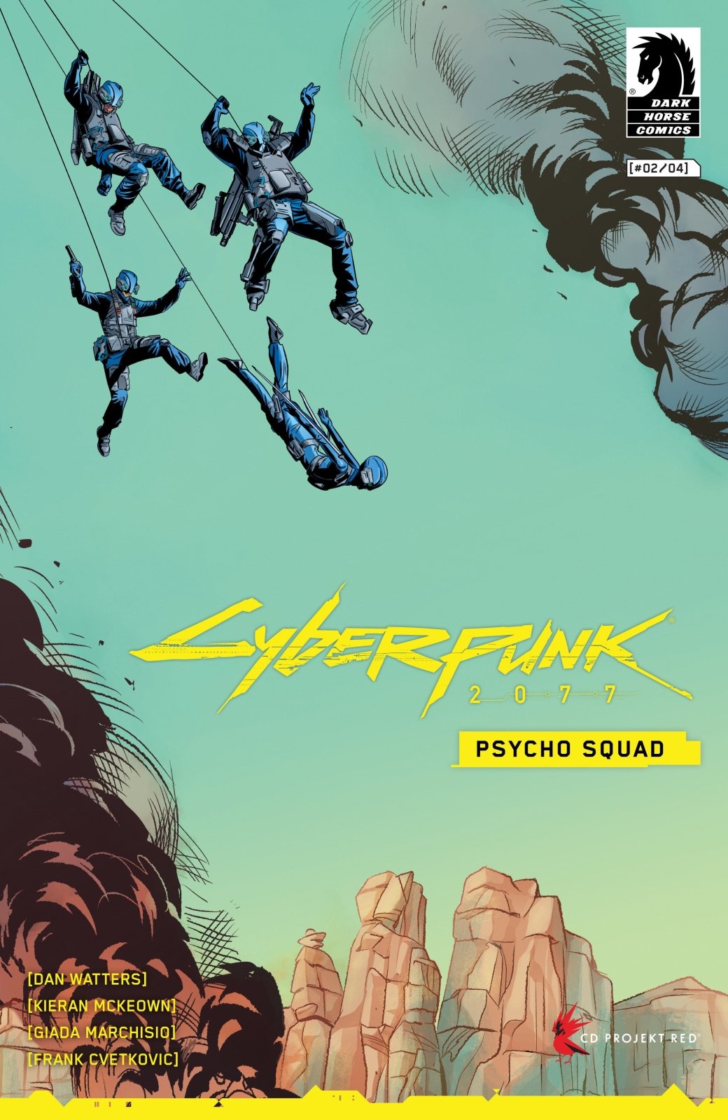 Cyberpunk 2077: Psycho Squad 2 (Cover A) (Kieran Mckeown) - The Fourth Place