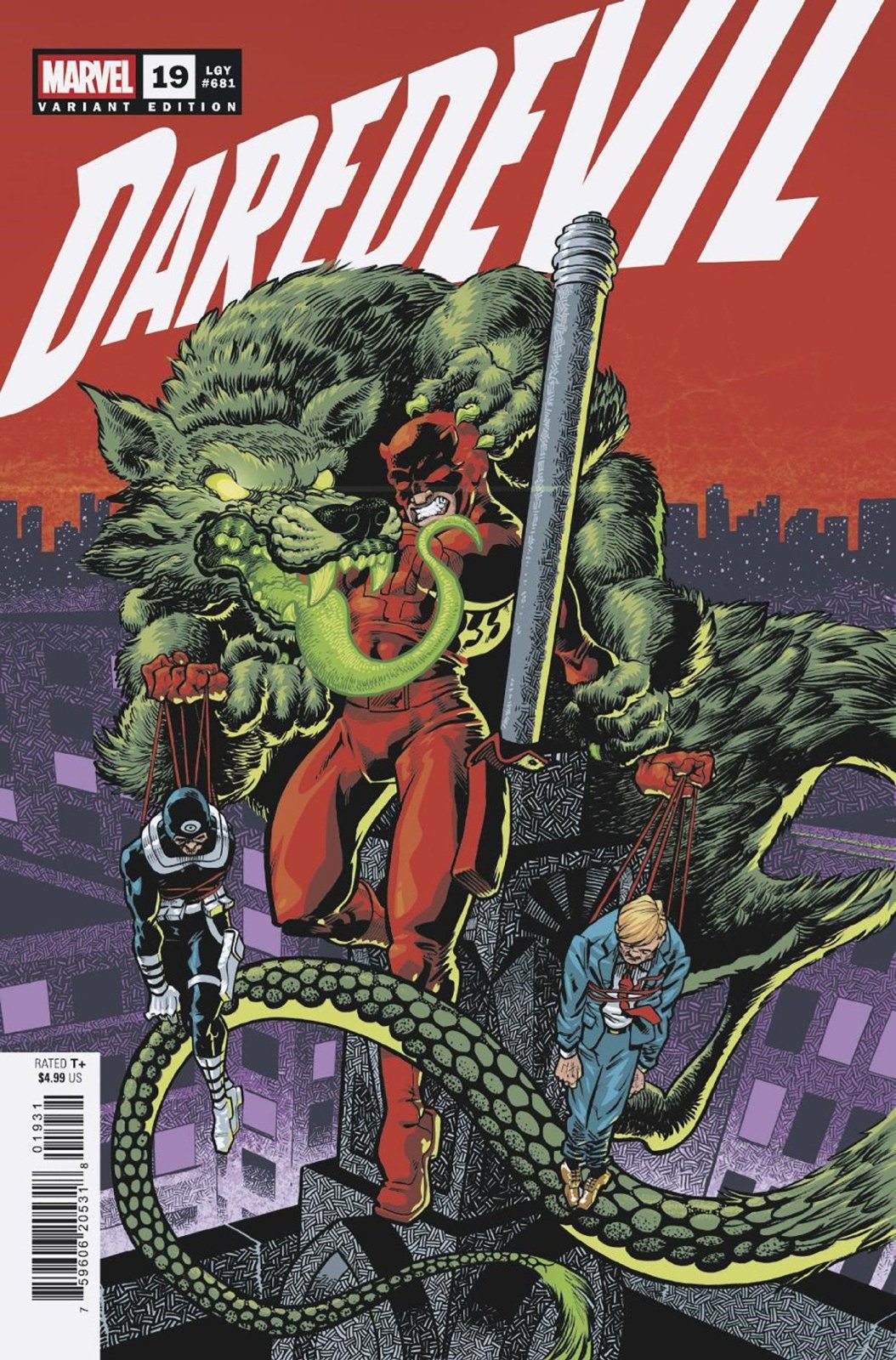 Daredevil 19 Gonzo Variant - The Fourth Place