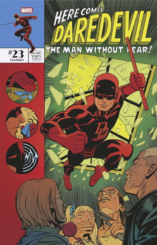 Daredevil 23 Leo Romero Retrovision Variant - The Fourth Place