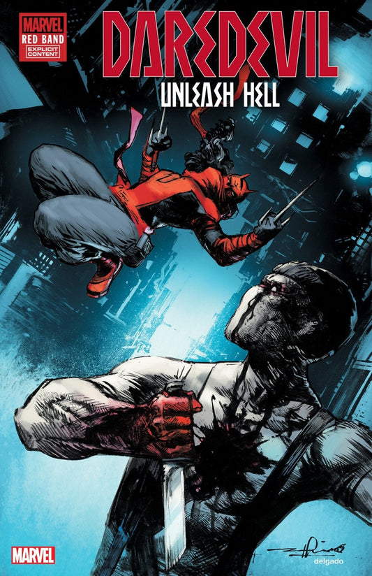 Daredevil: Unleash Hell - Red Band #2 Gerardo Zaffino Variant [Polybagged] - The Fourth Place