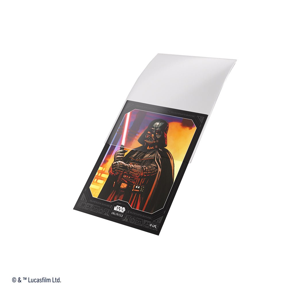 Darth Vader Art Sleeves - Star Wars Unlimited Double Sleeving Pack - The Fourth Place