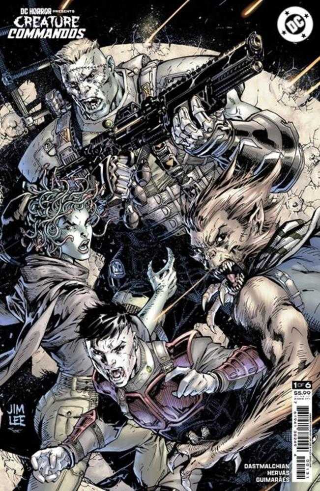 DC Horror Presents Creature Commandos #1 (Of 6) Cover C Jim Lee Card Stock Variant (Mature) - The Fourth Place