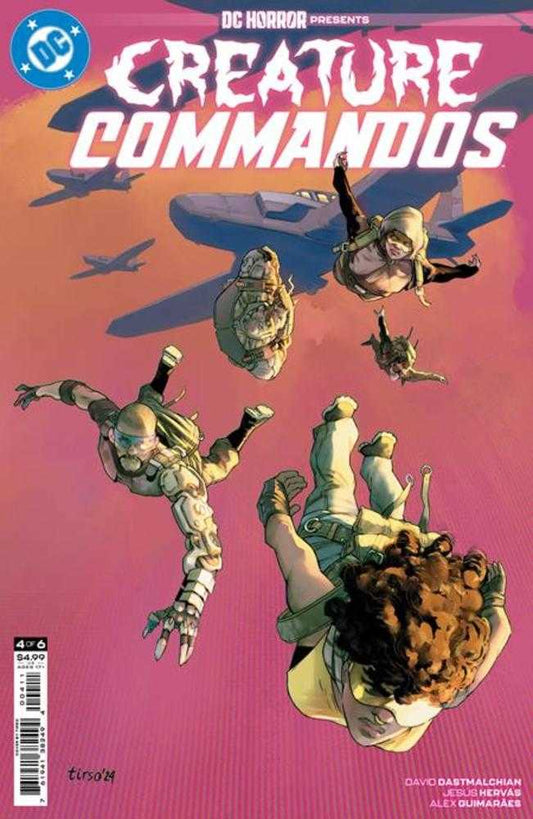 DC Horror Presents Creature Commandos #4 (Of 6) Cover A Tirso (Mature) - The Fourth Place