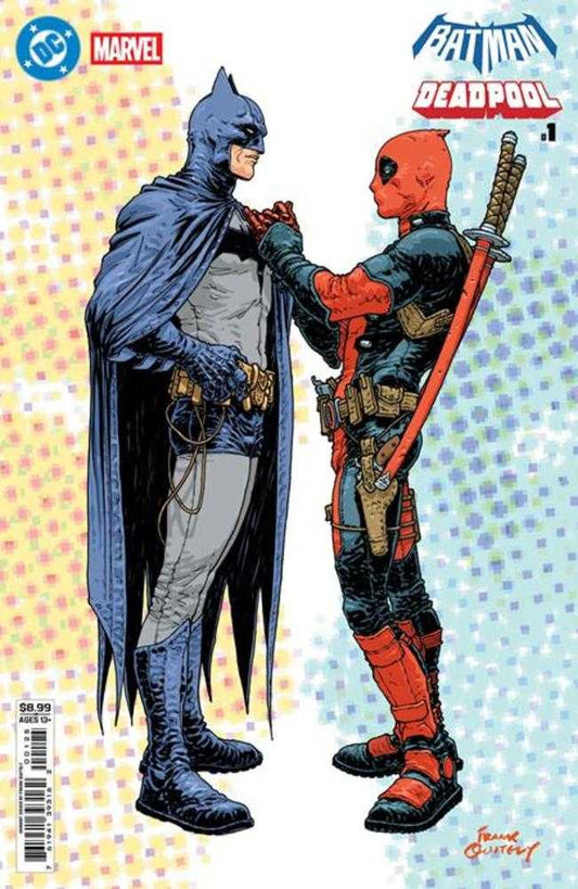 DC Marvel Batman Deadpool 1 (One Shot) Cover N Frank Quitely Batman Deadpool Card Stock Variant - The Fourth Place