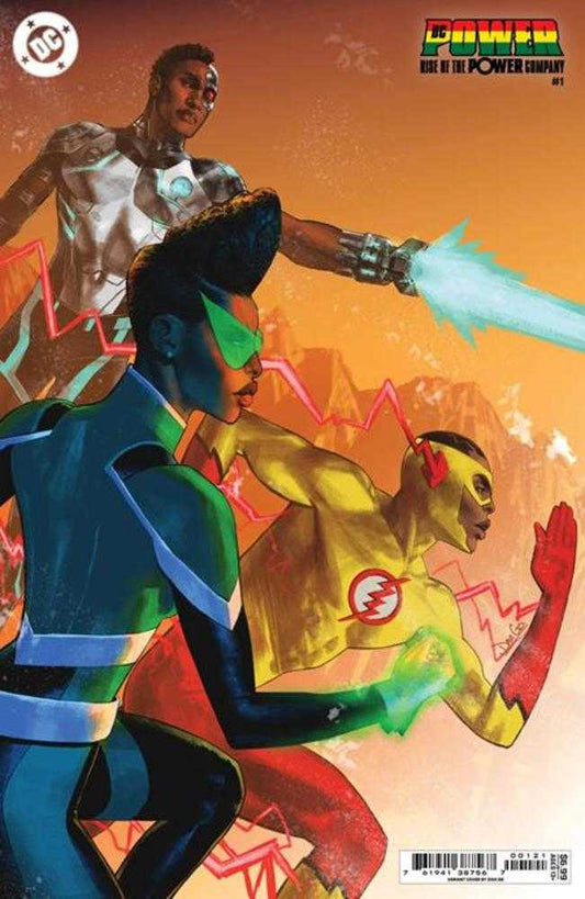 DC Power Rise Of The Power Company #1 (One Shot) Cover C Davi Go Card Stock Variant - The Fourth Place