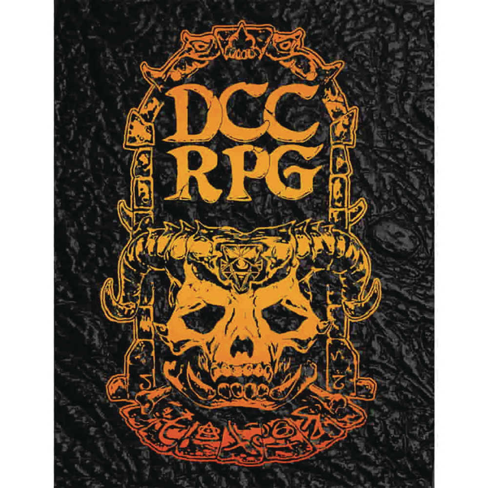 Dcc Role Playing Game Core Rulebook Demon Skull Monster Hide Edition Hardcover - The Fourth Place
