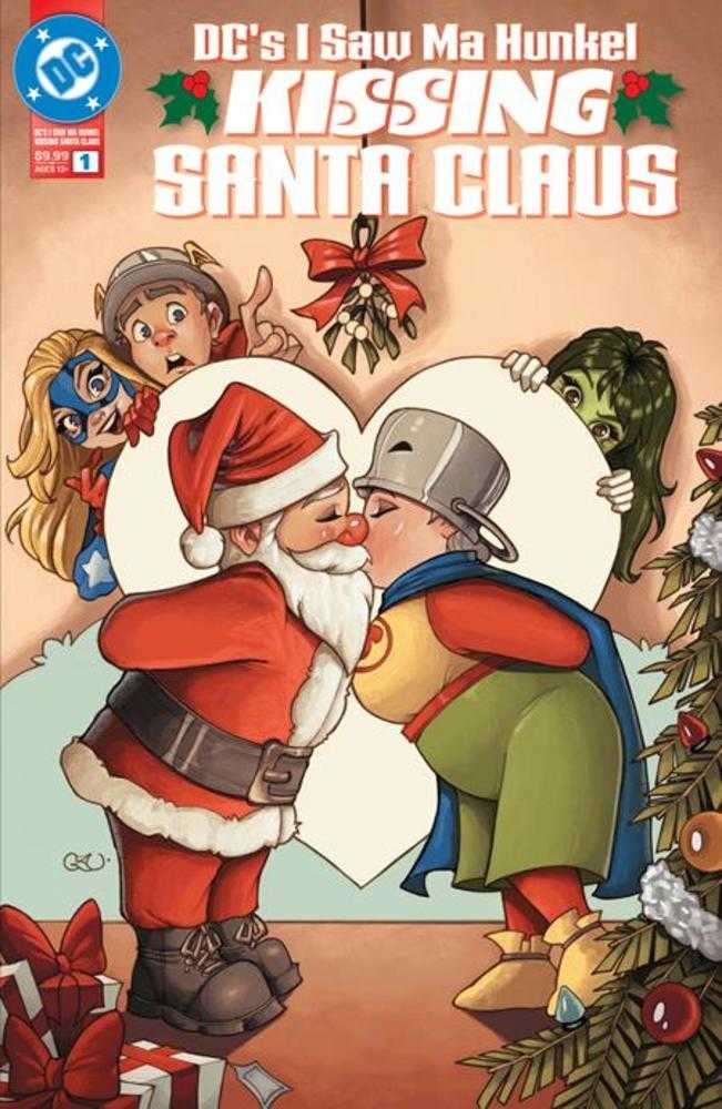 DC's I Saw Ma Hunkel Kissing Santa Claus 1 (One Shot) Cover A Chrissie Zullo - The Fourth Place