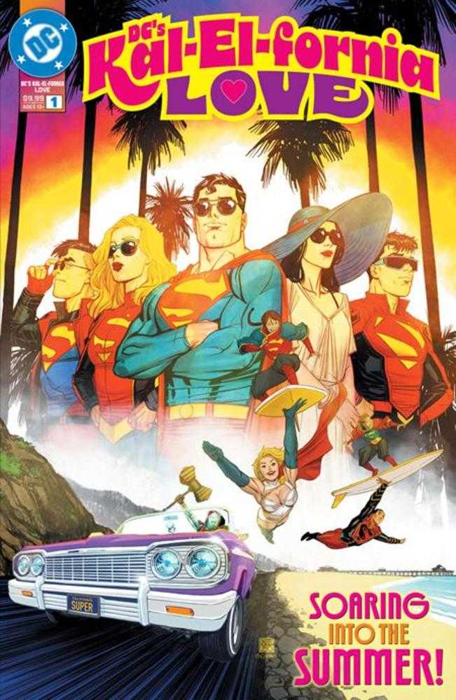 DC's Kal - El - Fornia Love 1 (One Shot) Cover A Bernard Chang - The Fourth Place