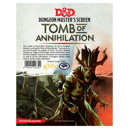 D&D 5E: Tomb of Annihilation: DM Screen - The Fourth Place