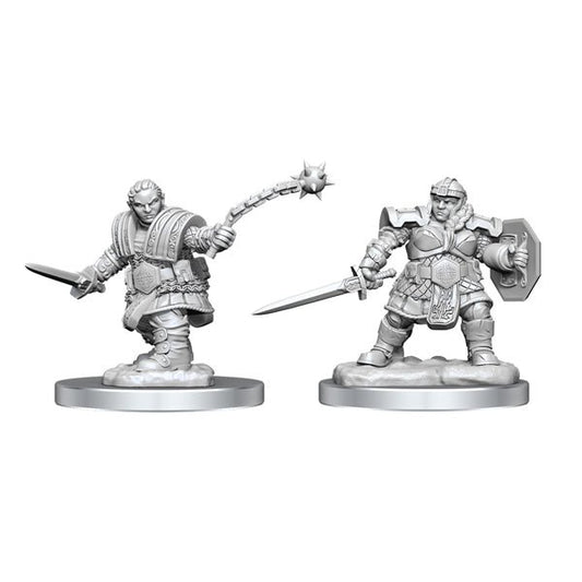 D&D Nolzur's Marvelous Minis: Wave 16 - Dwarf Fighter Female - The Fourth Place