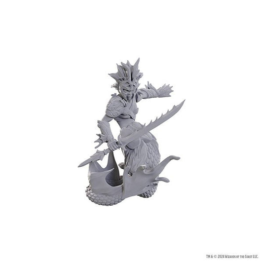 D&D Nolzur's Marvelous Minis: Wave 25 - Merfolk Scout - The Fourth Place