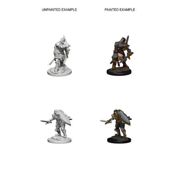 D&D Nolzur's Marvelous Minis: Wave 3 - Human Male Paladin - The Fourth Place
