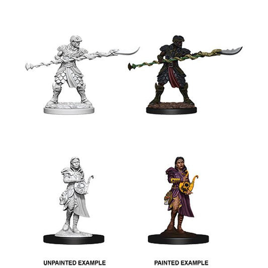 D&D Nolzur's Marvelous Minis: Wave 9 - Yuan - Ti Purebloods Adventurers - The Fourth Place