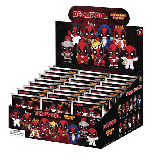 Deadpool Series 6 3D Foam Bag Clip - The Fourth Place