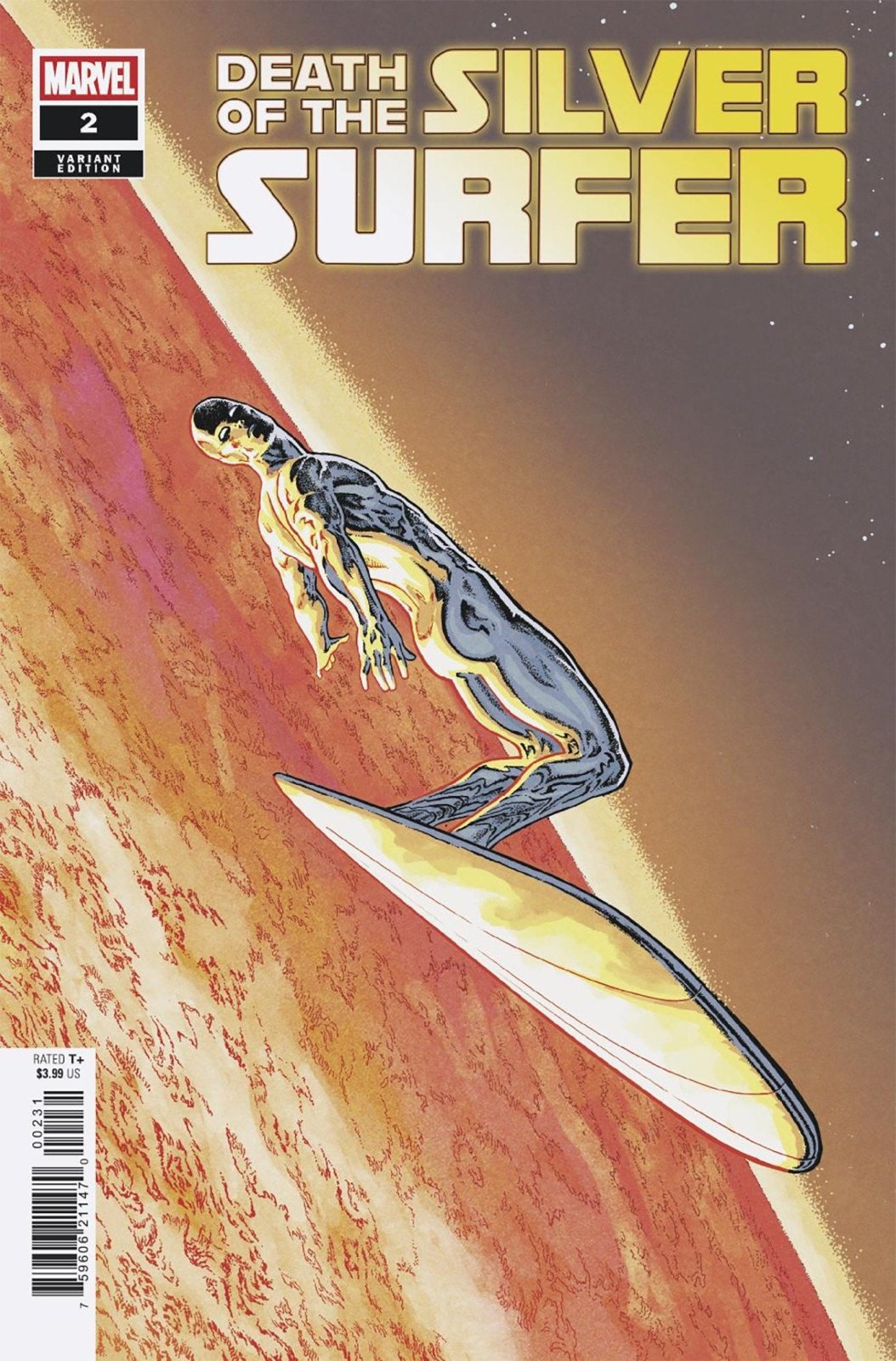 Death Of The Silver Surfer 2 Aaron Kuder Variant - The Fourth Place