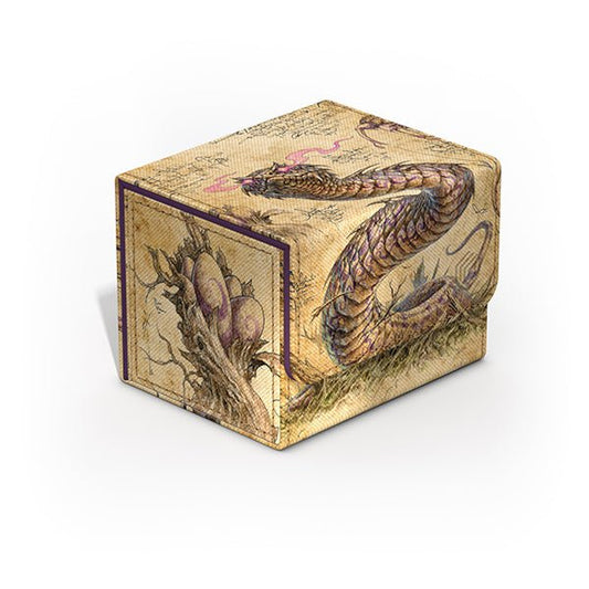 Deck Case: Sidewinder 100+ Standard Size MTG - Bloomburrow - Rottenmouth Viper - The Fourth Place