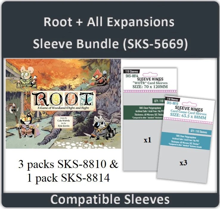 Deck Protector: Bundle: Root/Expansions - The Fourth Place