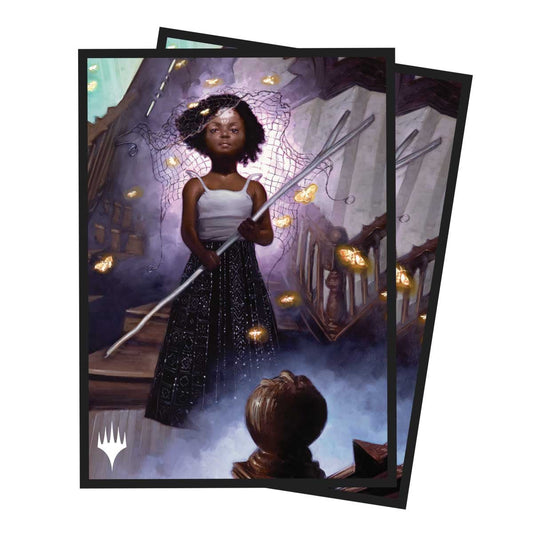 Deck Protectors: MTG - Duskmourn - Aminatou, Veil Piercer (100) - The Fourth Place