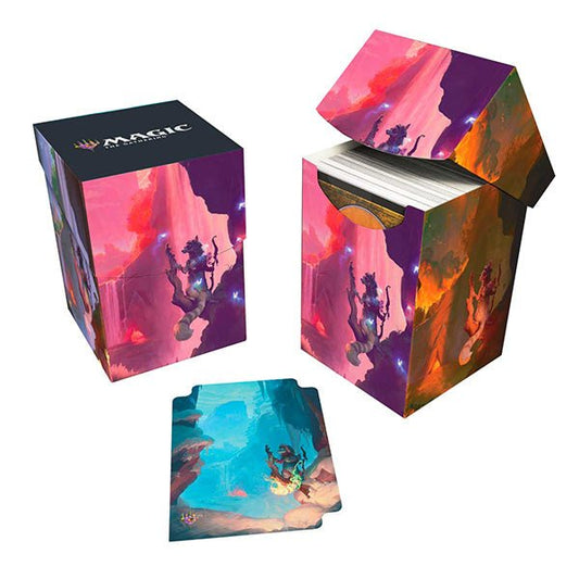 Deckbox: PRO 100+ MTG - Bloomburrow - Mountain - The Fourth Place