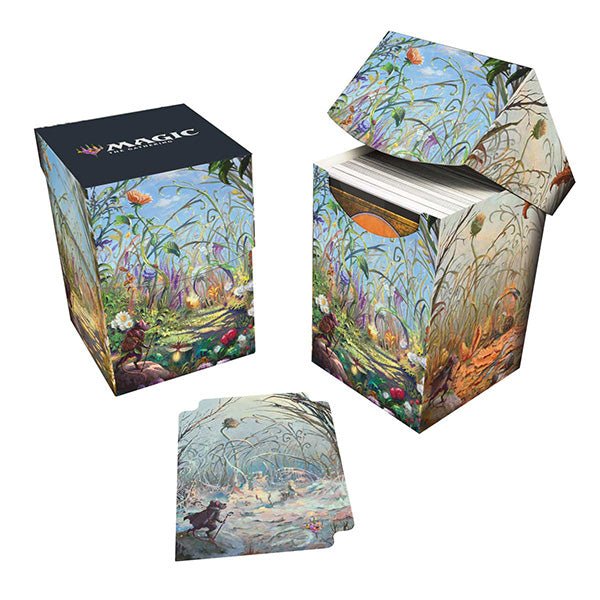 Deckbox: PRO 100+ MTG - Bloomburrow - Plains - The Fourth Place