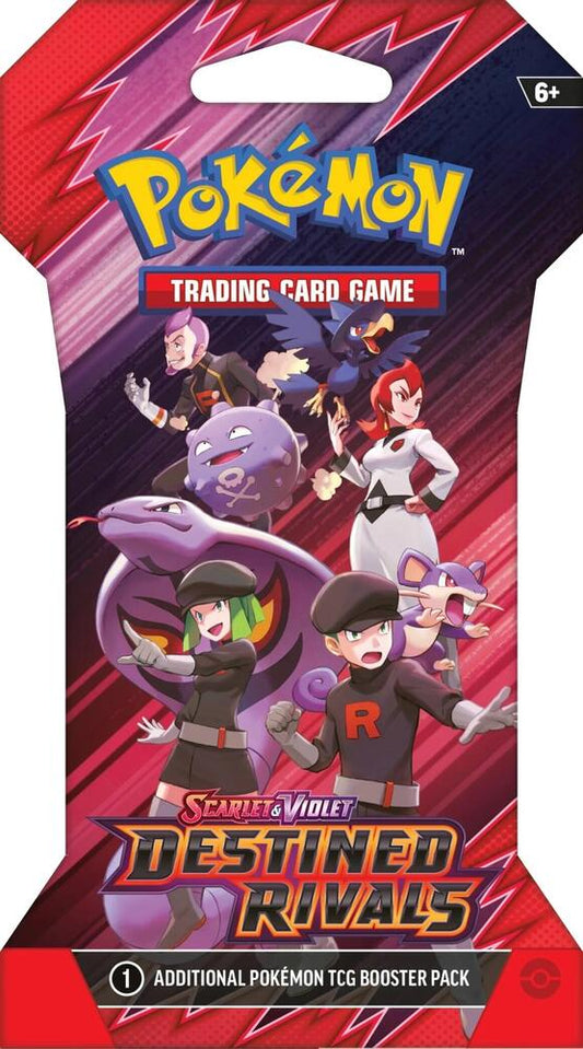 Destined Rivals Booster Pack (Sleeved) - Pokémon TCG Scarlet & Violet - The Fourth Place