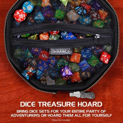 Dice Tray & Case Collector's Edition (Black) - The Fourth Place