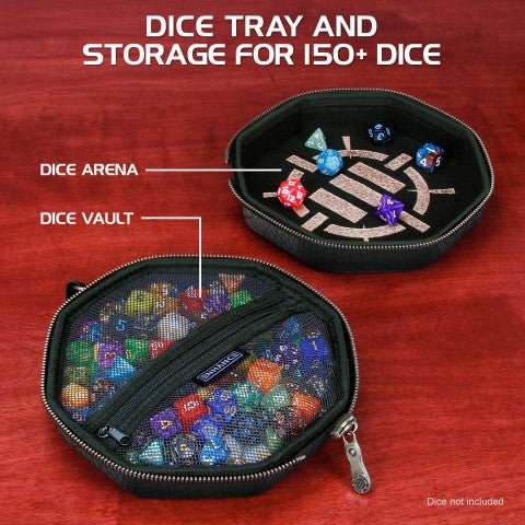 Dice Tray & Case Collector's Edition (Black) - The Fourth Place