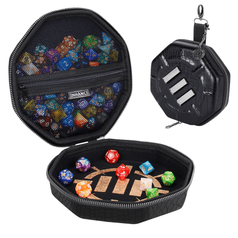 Dice Tray & Case Collector's Edition (Black) - The Fourth Place