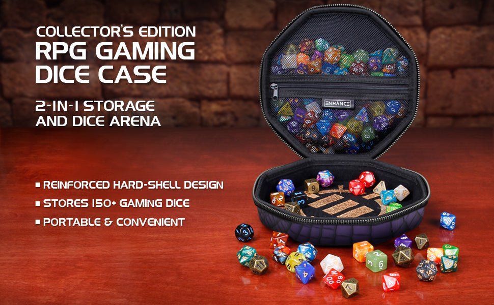 Dice Tray & Case Collector's Edition (Purple) - The Fourth Place