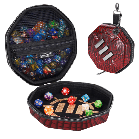 Dice Tray & Case Collector's Edition (Red) - The Fourth Place