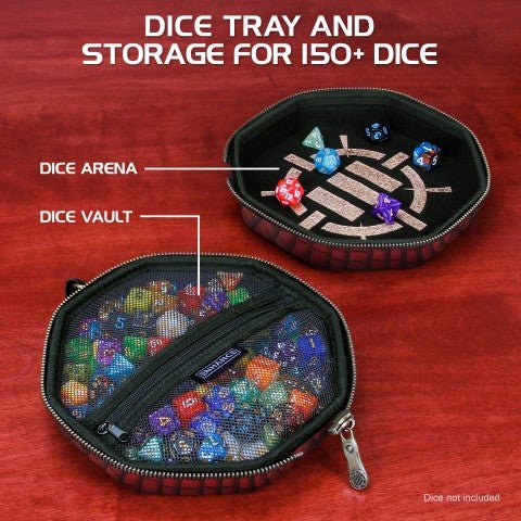 Dice Tray & Case Collector's Edition (Red) - The Fourth Place