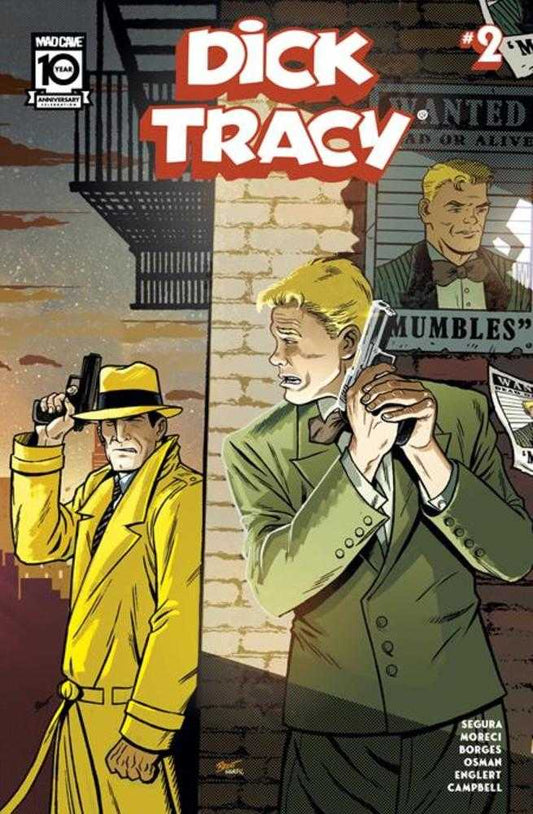 Dick Tracy #2 Cover B Brent Schoonover Connecting Cover Variant - The Fourth Place