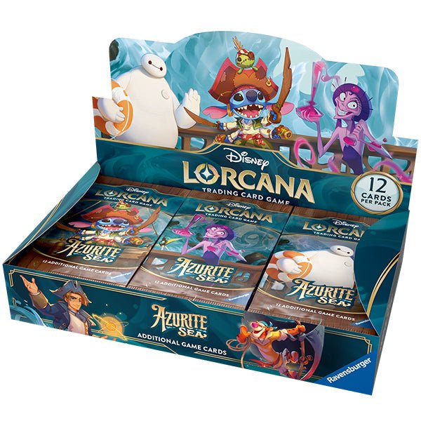 Disney Lorcana: Azurite Sea Booster Box - The Fourth Place