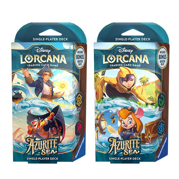 Disney Lorcana: Azurite Sea Starter Deck - The Fourth Place