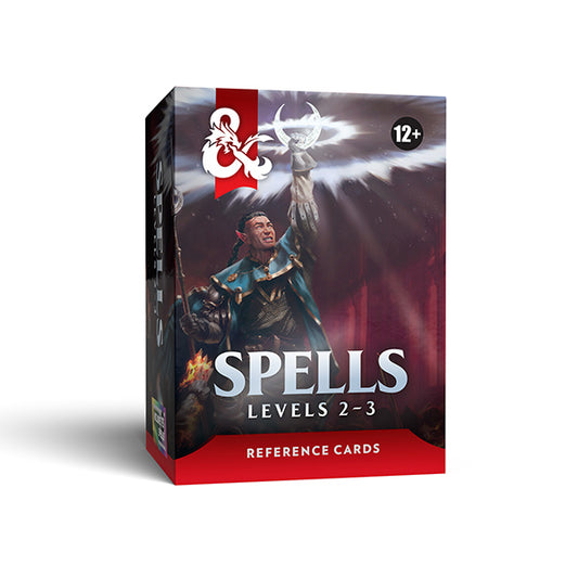 D&D, 5e: Reference Cards- Spells 2-3