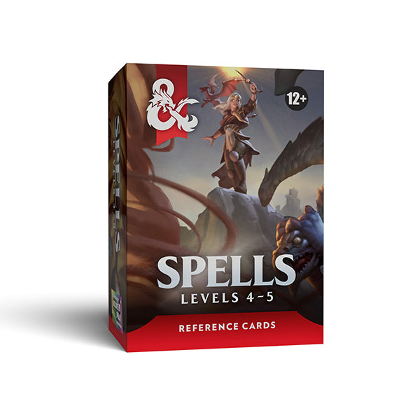 D&D, 5e: Reference Cards- Spells 4-5