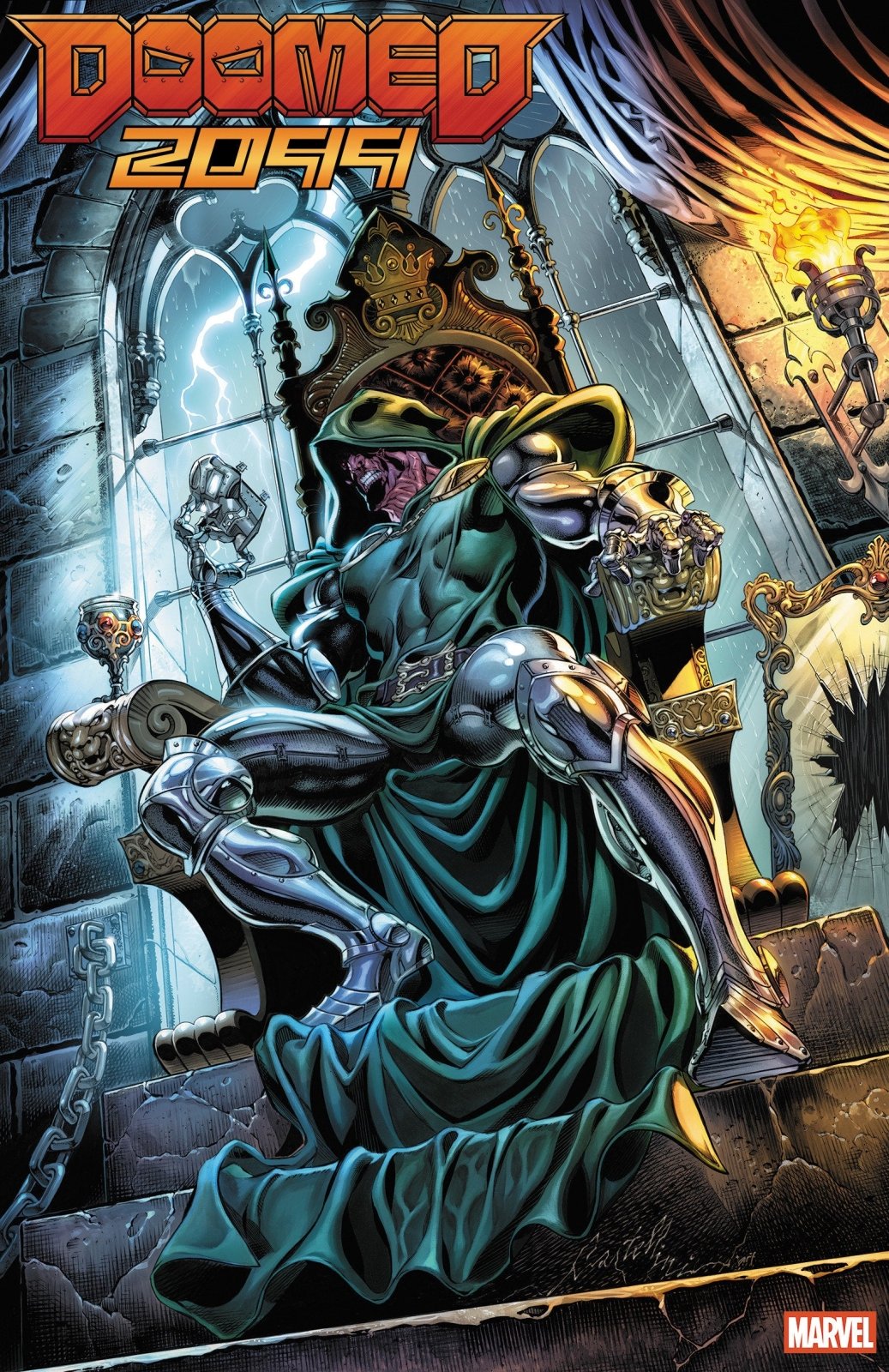 Doomed 2099 1 Claudio Castellini Variant - The Fourth Place