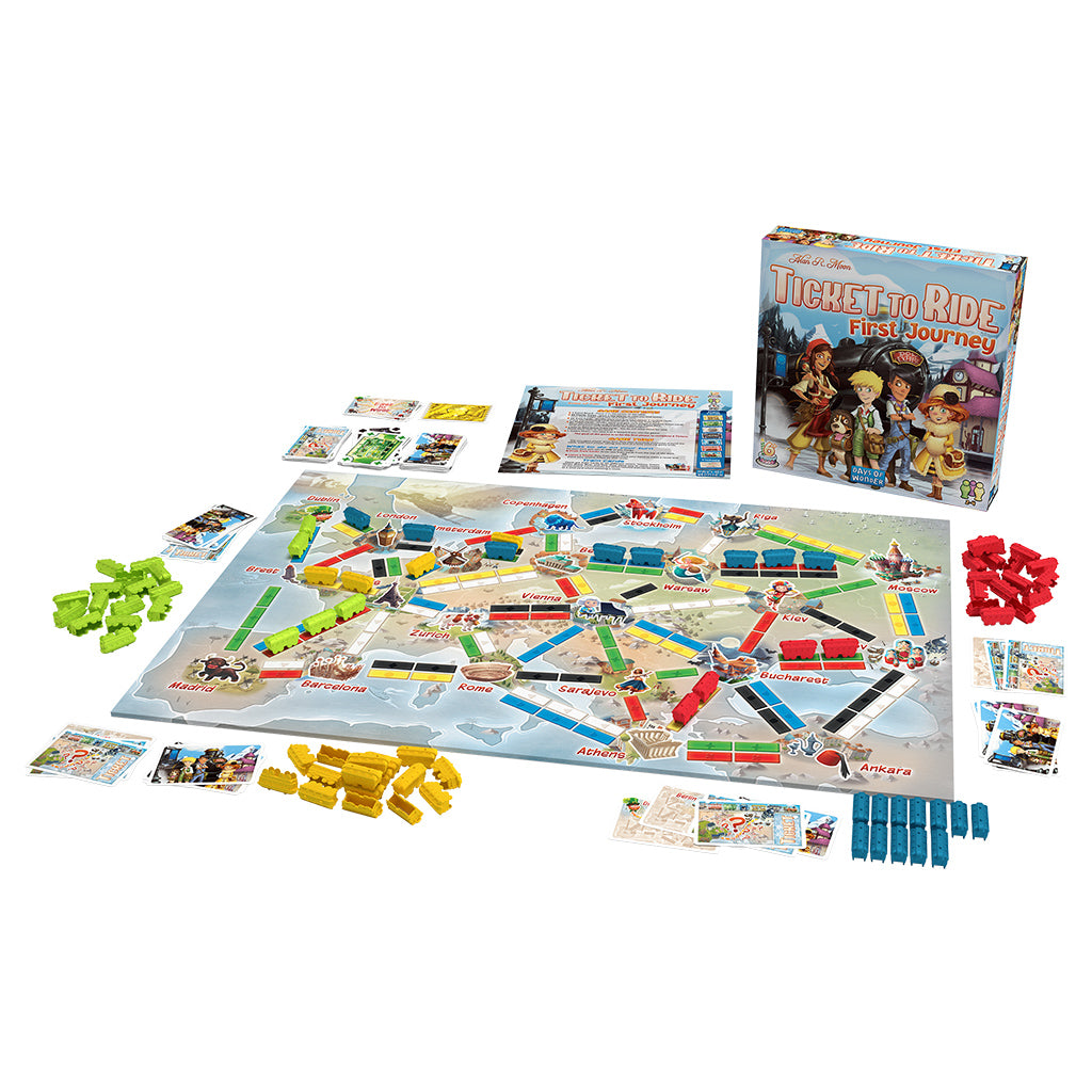 Ticket to Ride: Europe: First Journey